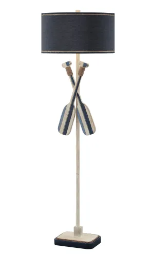 Boat Oar Floor Lamp